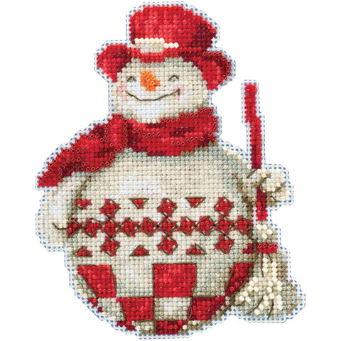 Nordic Snowman by Jim Shore Counted Cross Stitch Kit 5