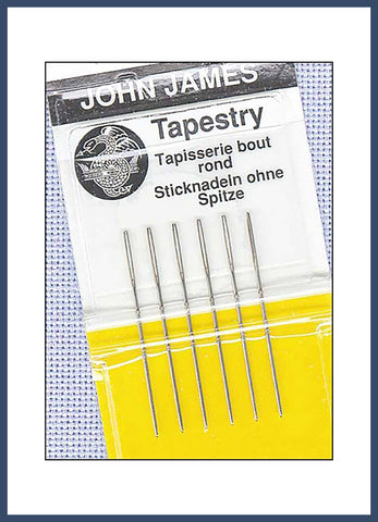 JOHN JAMES TAPESTRY NEEDLES Size 28