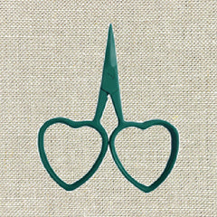 Kelmscott Design's Little Loves Scissors-Green