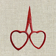 Kelmscott Design's Little Loves Scissors-Red