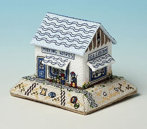 Making Waves Seaside Shop Counted Cross Stitch Kit
