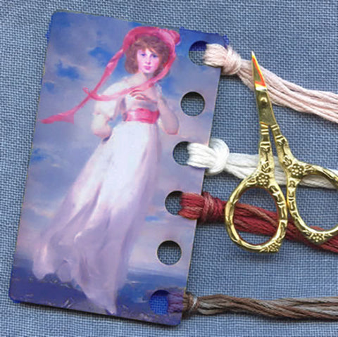 Kelmscott Design's Pinkie Schoolgirl  Thread Keep