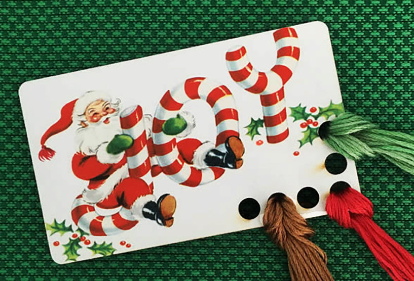 Kelmscott Design's Santa's Joy Thread Keep