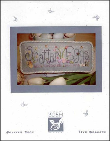Scatter Eggs by Shepherd's  Bush Printworks Counted Cross Stitch Pattern