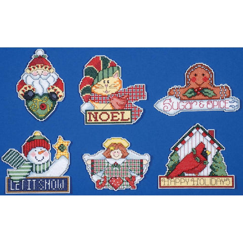 Signs of Christmas Ornaments by Design Works Counted Cross Stitch Kit 2