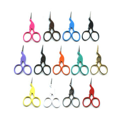 Kelmscott Design's Storklettes Scissors-Orange