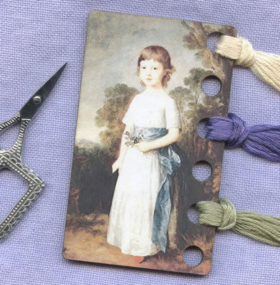 Kelmscott Design's Scottish Thistle Schoolgirl Thread Keep