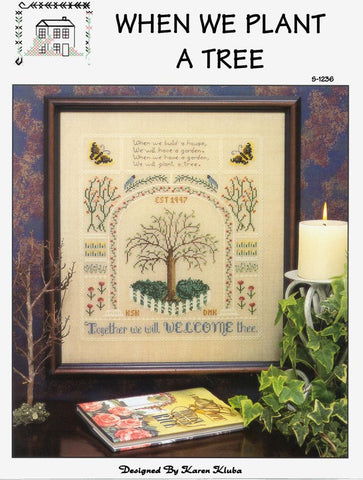 When We Plant A Tree Celtic Sampler by Rosewood Manor Counted Cross Stitch Pattern